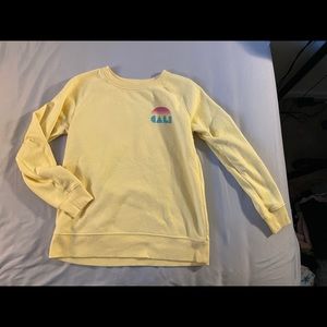 Yellow sweatshirt from old navy